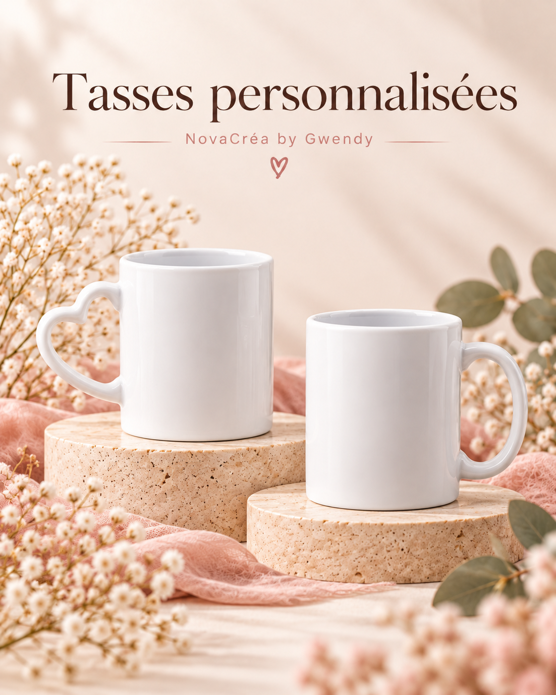 ☕ Tasses personnalisées