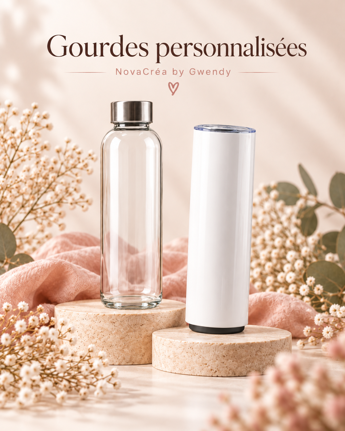 🥤 Gourdes personnalisées