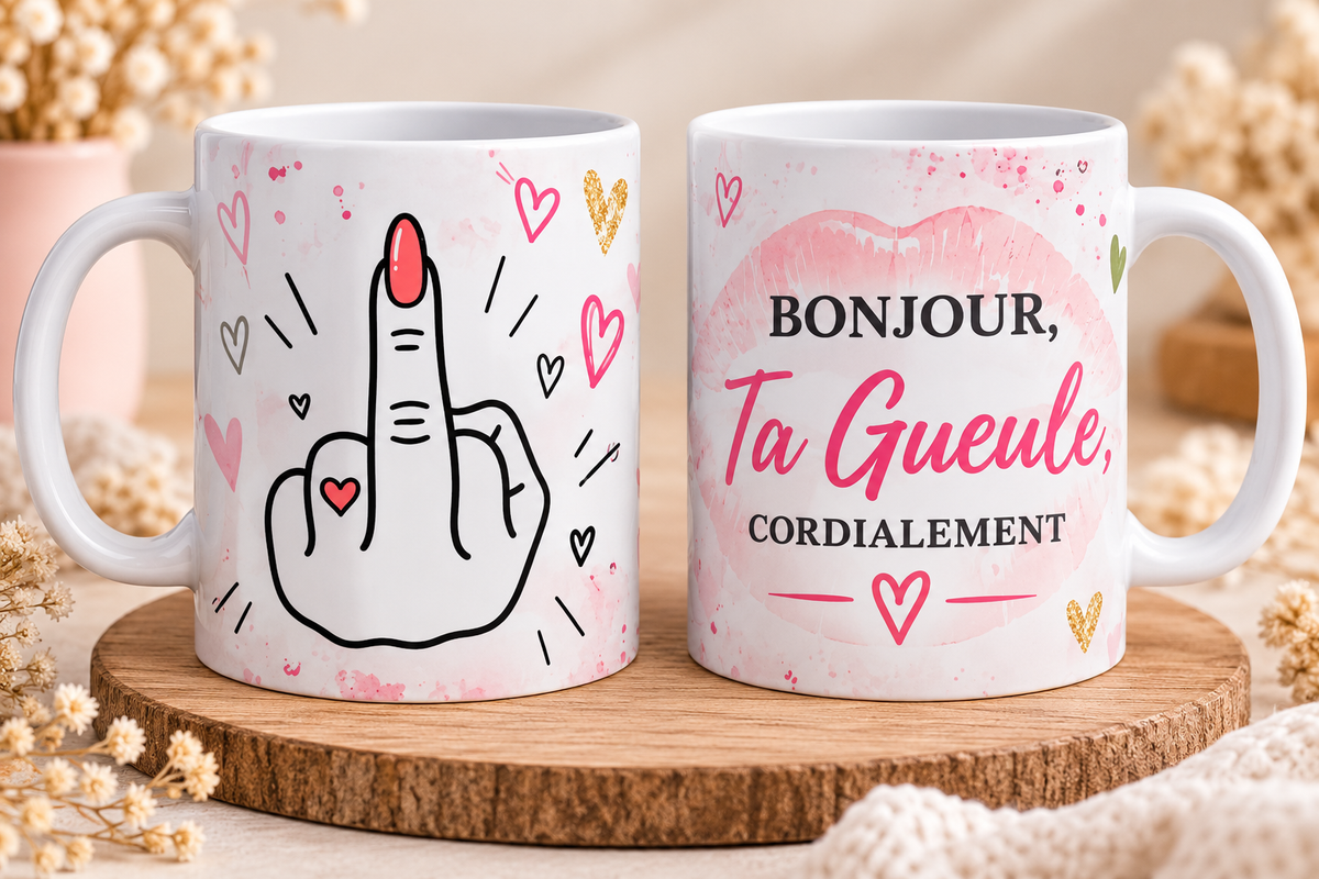 ☕ Tasse personnalisable – Créez-la à votre image