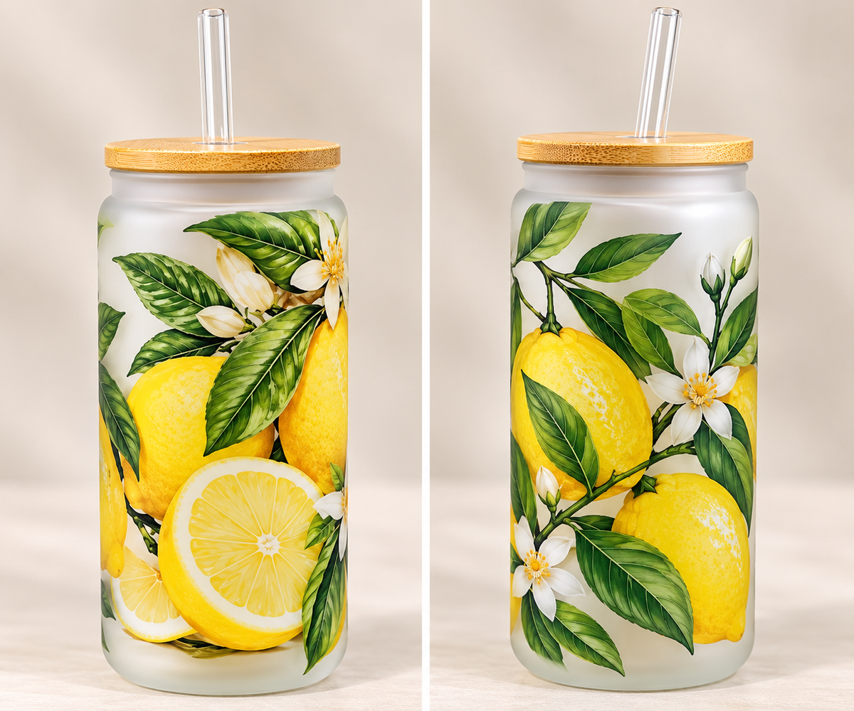 🍋 Verre Citron – Fraîcheur &amp; Élégance